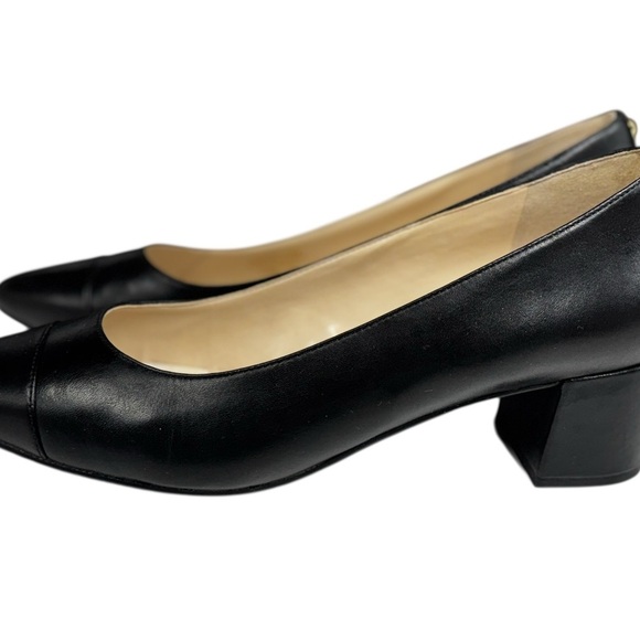 Cole Haan Go-To Shayla Block Heel Pumps Black Size 10B - Picture 3 of 13